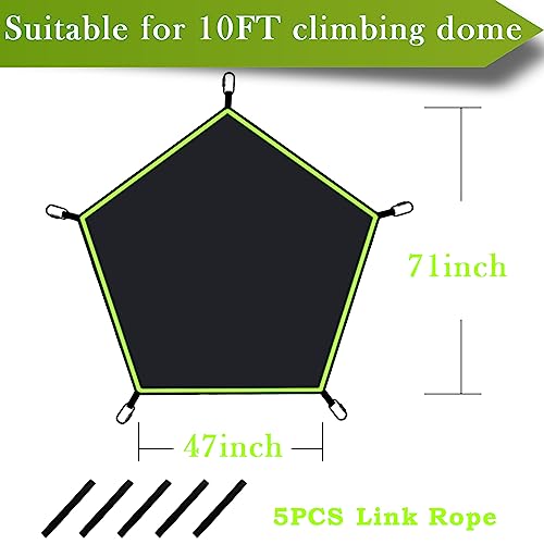 BigAim Dome Climber Hammock，Accessory for Climbing Dome，Suitable for 10 * 5FT Dome Climbing ，Dome Climber with Canopy Load-Bearing 300 Pounds（Hammock Only） by BigAim - Image 4