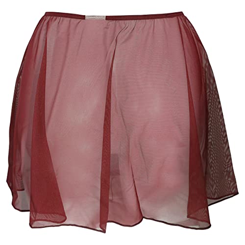 Jupe de ballet Intermezzo Redgom 7461 bordeaux pour vos cours de danse - 2