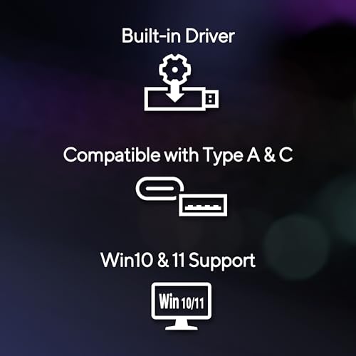 ASUS ROG USB-BE92 Tri-Band BE6500 WiFi 7 USB Adapter, 6GHz Band, Support 4096-QAM, Multi-Link Operation (MLO), Compatible with Type A and C, WPA3 Network Security - image 7