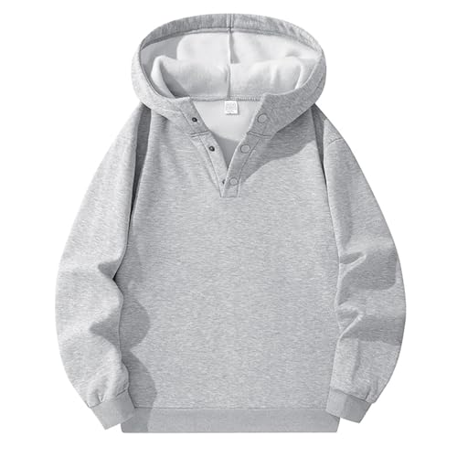 Mens Solid Y2K Essential Hoodies Long Sleeve Winter Trendy Thin with Hood Clothes for Teens Winter Fall Fleece Lined