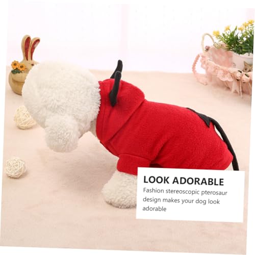 Disfraz Diablo Perro Talla S Ropa Halloween Cachorros miniatura 7