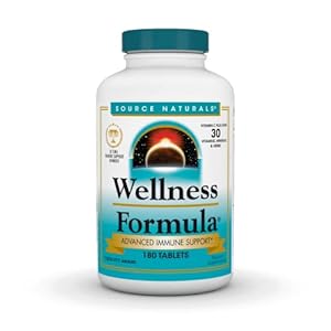 Source Naturals Wellness Formula Bio-Aligned Vitamins & Herbal Defense – Immune System Support Supplement & Immunity Booster* – 180 Tablets