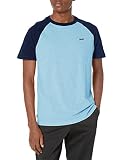 Superdry Herren Vintage-Baseball T-Shirt, Halifax Blue Grit/Rich Navy, Mittel
