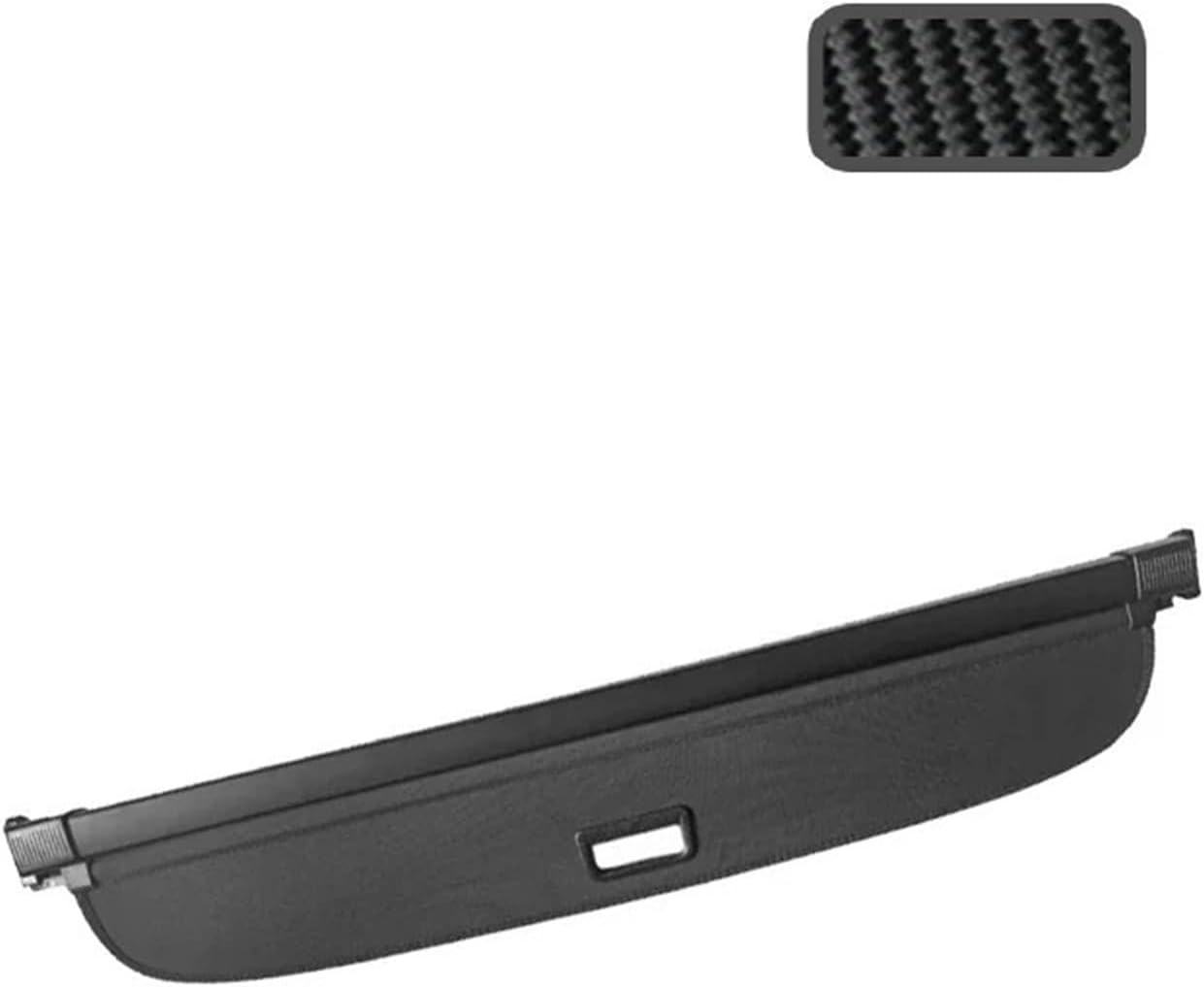 Car Trunk Storage Cover for Haval H5 II MK2 2023 2024 2025 2026 2027 Retractable Rack Shade Cargo Liner Shelter Auto Accessories(Carbon Fiber Skin)
