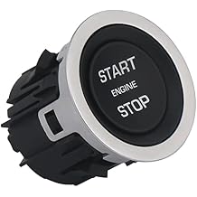 TQPONLY Momentary Push Start Stop Button Switch Compatible with 2013-2020 Range Rover Evoque Sport Discovery Sport Replaces LR094038