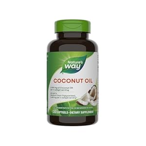Nature’s Way Coconut Oil, 62%...