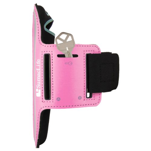 Apple Iphone 6 (A1549, A1586) Sports Workout Exercise Running Armband Fits Big, Small Arms (10 Inch To 15 Inch Strap) #TOP3