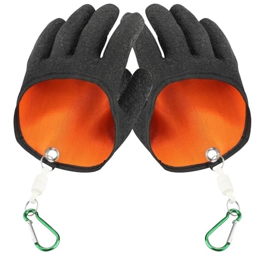 Guantes de pesca para limpieza de pescado sin resbalones ni cortes en las manos
