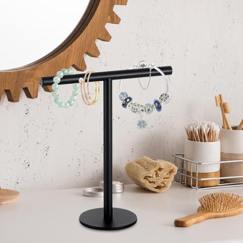 Soporte para toallas de acero inoxidable con acabado premium para tocador 4