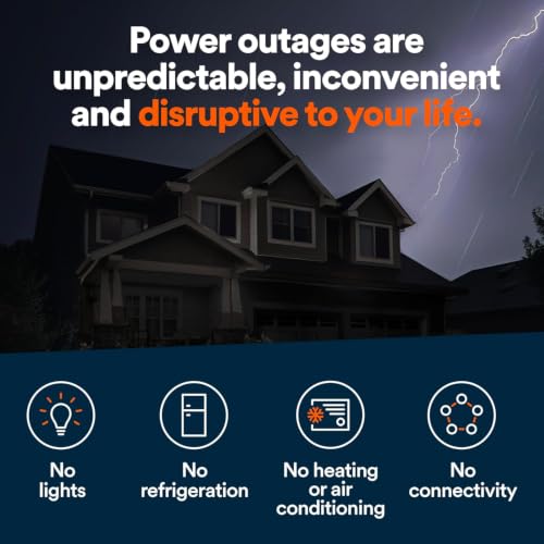 Image of Generac 10kW Whole Home Generator, Transfer Switch & Cellular Capability