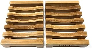 Salt Tech Classic Bamboo Soap Dish (2pc)