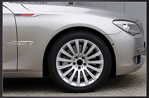 Topond 2Pcs Universal Metal Knife Dagger-Shaped American United States Usa Flag Car Stickers Decal For Car Front Fender Badge Emblem Door Window Side Skirts Trunk Tailgate #TOP5