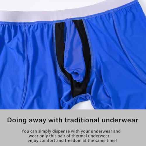 Mens Scrotal Support Pants Long Johns Thermal Underwear Mens Leggings Thermal Pants Men Cold Weather Bottoms4