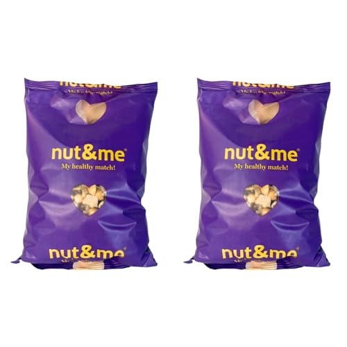 Mix PREMIUM de frutos secos y fruta deshidratada 2 kg nut&me | Anacardos, Chips de banana, Chips de coco, Almendras, Nueces pecanas y Avellanas | Pack 2 x 1 kg
