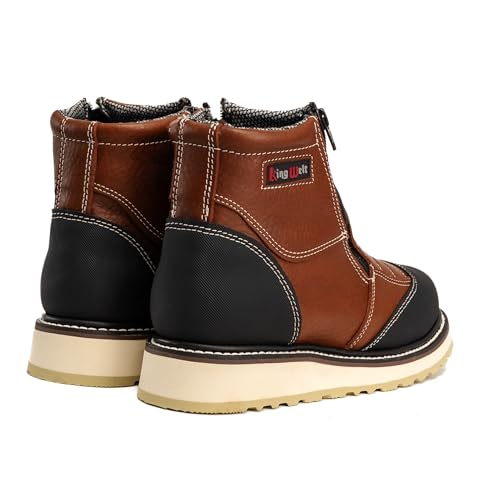 Image of King Welt Ultra Flex 6 inch 337 Zipper Double Density Lightweight Men Work Boots
