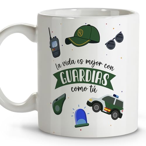 LolaPix Guardia civil regalo. Tazas originales para regalar. Regalos para Guardia Civil....