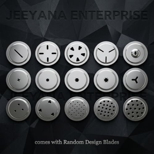 Image of Stainless Steel Kitchen Press with 15 Different Types of Jalies, (chakari Maker, Regular)