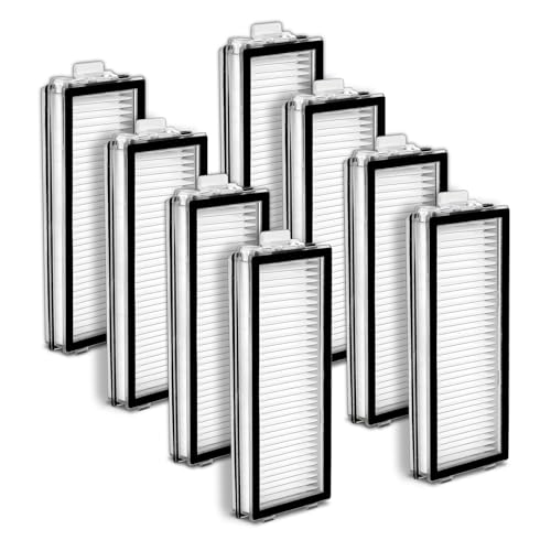 (22��) Q7B Q7B+ �������i Roborock Q7B / Q7B+ ���{�b�g�|���@�Ή� ���[���[�u���V2�{�A�T�C�h�u���V8�{�AHEPA�t�B���^�[8���A���b�v�p�b�h4���A�A�N�Z�T���[�L�b�g (Q revo Master Filter(8 Pack