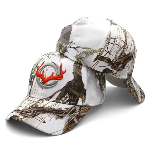 Image of Deer Hunting Camouflage Hats Embroidery Adjustable Fishing Baseball Cap