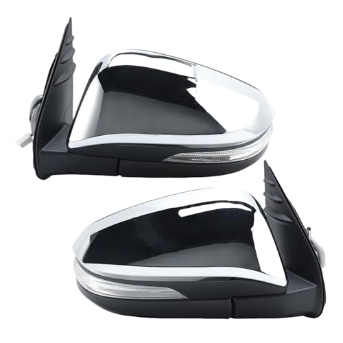 Rétroviseurs Toyota Hilux cassés : ensemble complet de rechange 5 broches avec clignotant