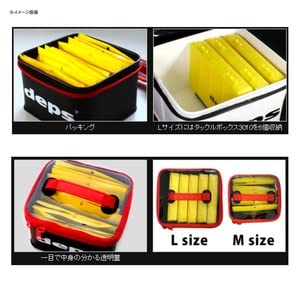 Amazon.co.jp: DEPS TOOL BAG L BK/RED : スポーツ＆アウトドア