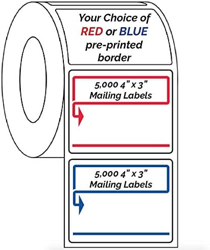 pre printed mailing labels