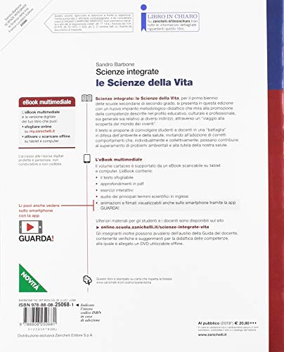 Scienze Integrate. Le Scienze Della Vita. Volume Unico. Per Le Scuole Superiori. Con Contenuto Digitale (Fornito Elettronicamente) - 2