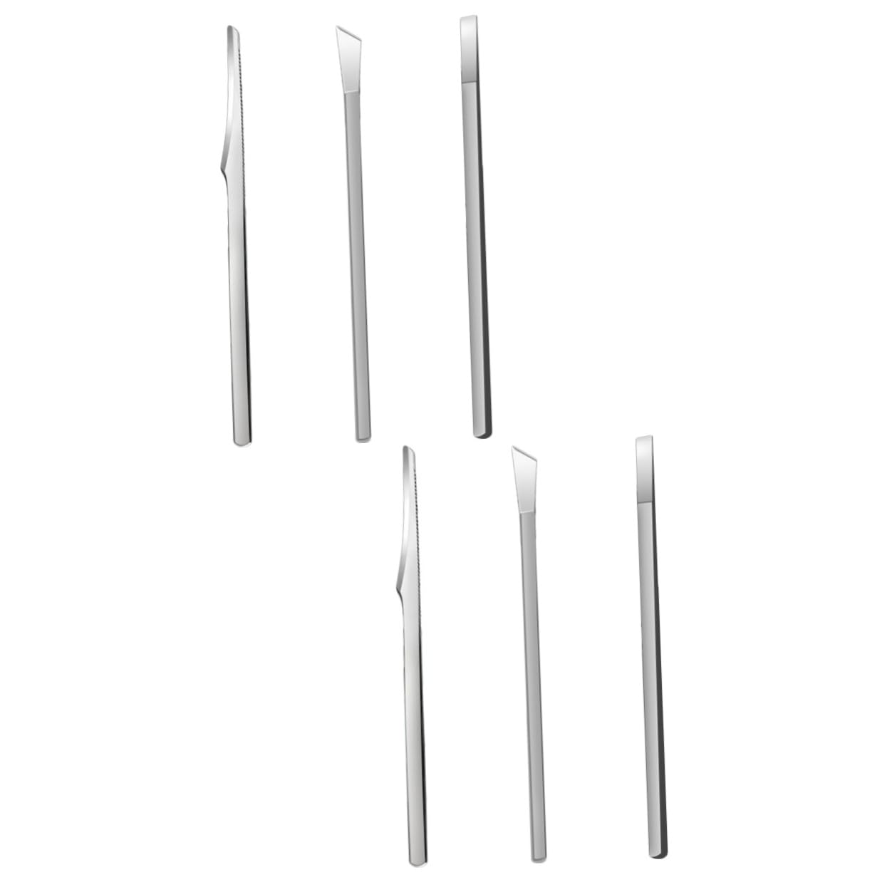 CANIGHT 6pcs Pedicure Tool Dead Skin Remover Knives for Professional Home Use Includes Remover Cuticle Trimmer and Nail File Portable Foot Care Kit
