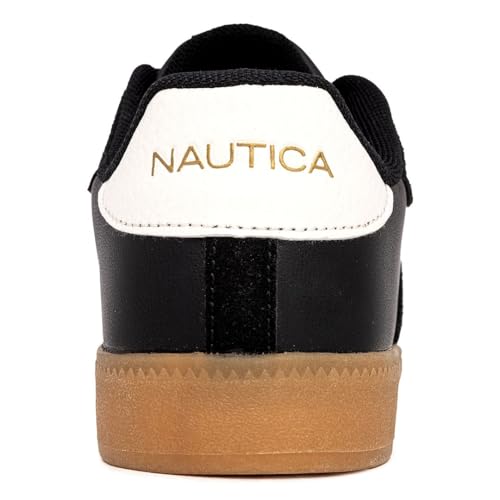 Image of Nautica Womens Fashion Sneaker Classic Casual Shoe with Soft Cushion Comfort and Durable Gum Bottom Outsole - Keota