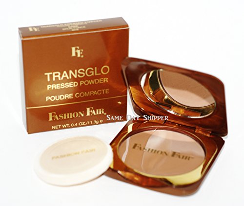 Fashion Fair Pressed Powder Compact Color: Dark Brown [Brun Fonce] 2016 Plus a Free 'Paris Hilton Just Me' Vial