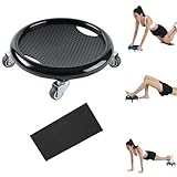 Rotación de 360° para la participación de núcleo completo: esta rueda de rodillos Ab cuenta con ruedas universales de 360° para movimiento multidireccional. Activa todos los músculos centrales de manera eficiente, haciendo que tu entrenamiento sea más efectivo y dinámico.