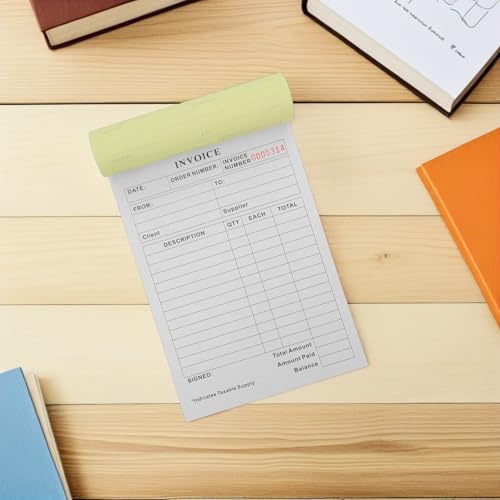 Libro de facturas NUOBESTY para evitar errores de contabilidad en pequeñas empresas 6