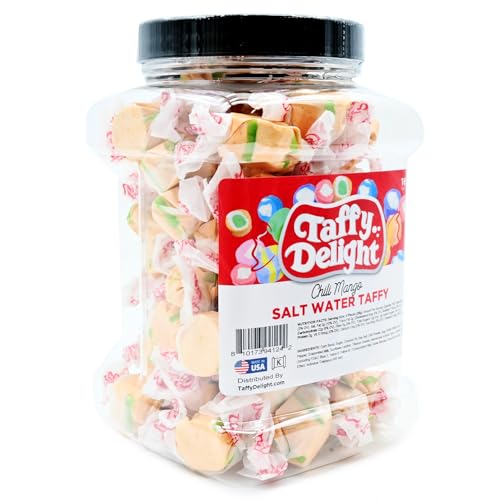 Taffy Delight Salt Water Taffy Chili Mango 16oz Jar - image 3