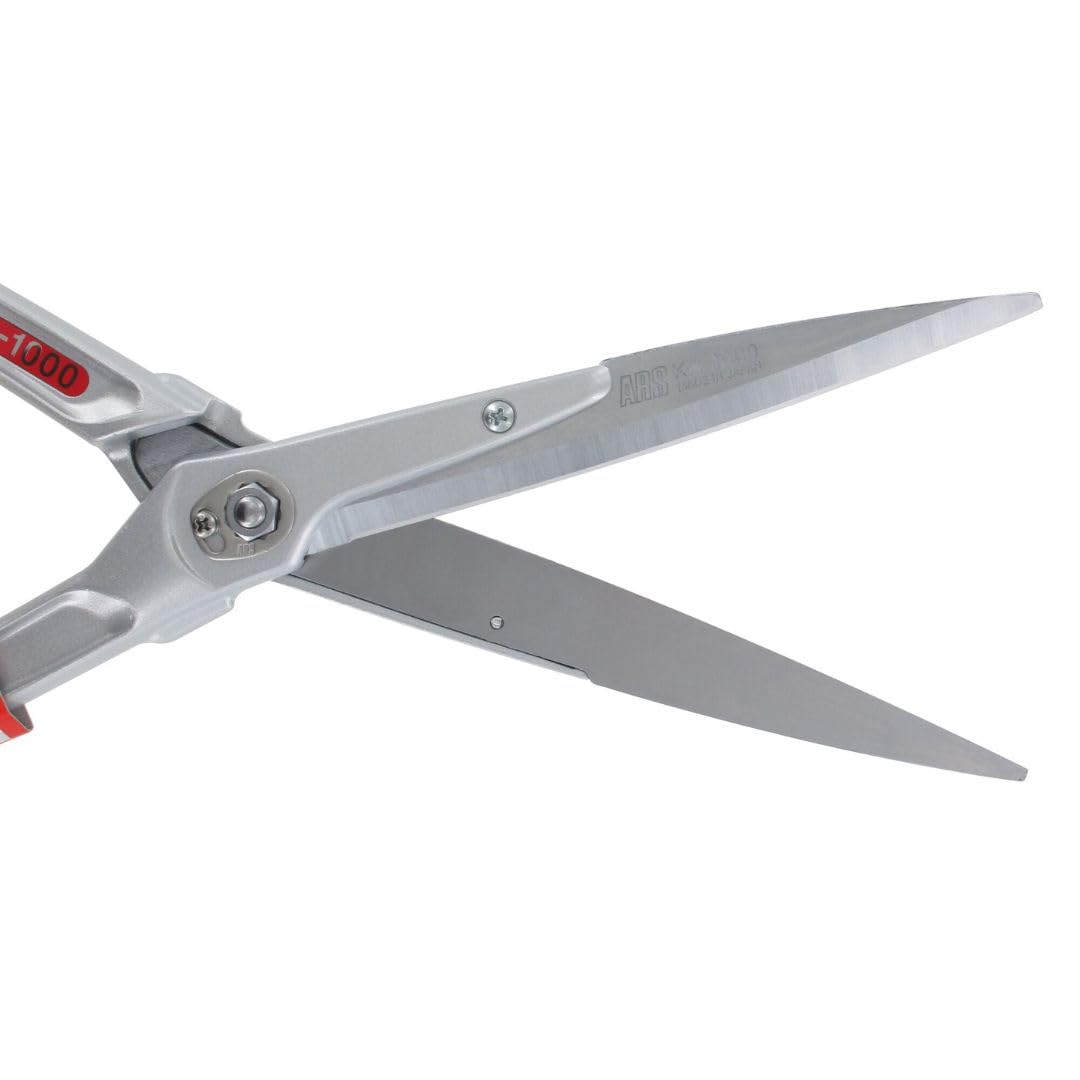 ARS KR-1000 Cisaille à haie ultra légère avec lames tranchantes et poignées confortables