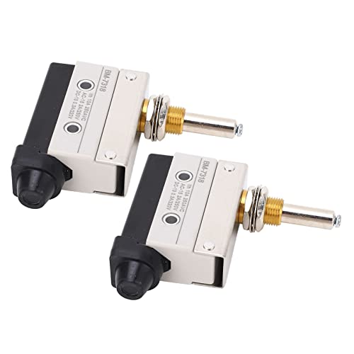 2 Stück Endschalter Mit Kupferleiter & Silberkontakt – Scharnierrolle, L-Form, NO/NC, 250V AC