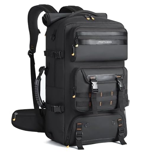 What is the best backpack for carry on luggage Ponhog 50L Convertible Travel Backpack
