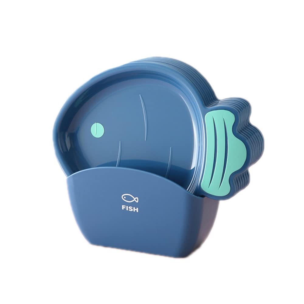 Insalatiere Forma di pesce otto pezzi Piatto di snack con piatto di snack da ristorante di base for casa Tavolo Snack Snack Snack Snack Snack Piatto di frutta seccata Ciotole Di Insalata Piatto Di Sal