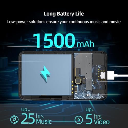 Image of innioasis 16GB MP3 Player with Bluetooth and WiFi, MP3 Player for Kids with Spotify, Spotify Kids, Pandora, Audible, 4.0 inch Touch Screen Music Player with Parental Controls, Up to 1TB (Grey)