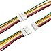 ZSDZFYLLK JST-PH 2.0 6 Pin Male Female Plug Connector with 22AWG Soft Silicone Cable Wires Compatible with 2.0mm Pitch JST PH Adapter (5Pairs)