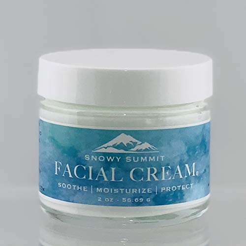 Snowy Summit Devil's Club Facial Cream - Luxurious Moisturizer Face Cream for Sensitive Skin - Non-Greasy Moisturizer with Natural Oils & Shea Butter - Alaskan Herbal Cream