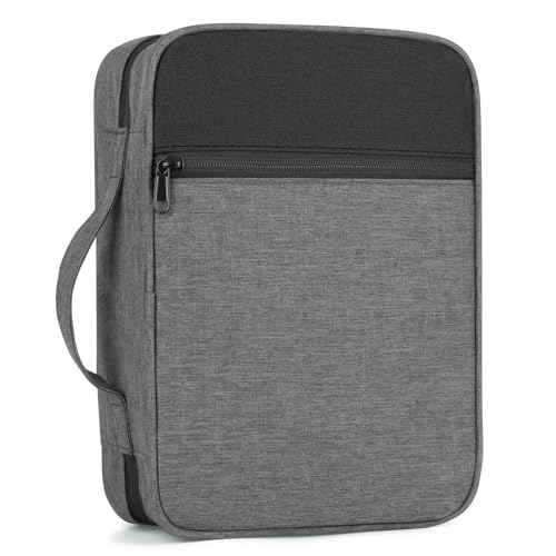 Bible Cover with Durable Handle, Carrying Book Case Church Bag