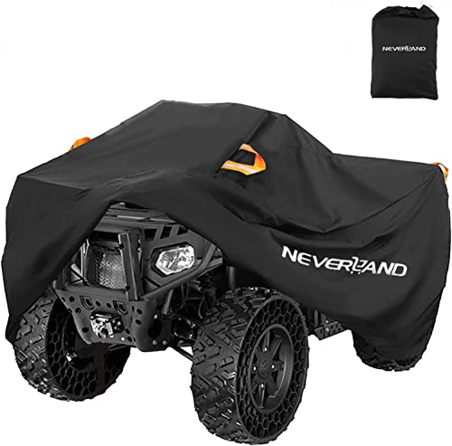 Neverland Housse de Protection pour Quad - Étanche - Résistante - pour Toutes Les Saisons - Résistante aux intempéries - Protection UV - pour Polaris...