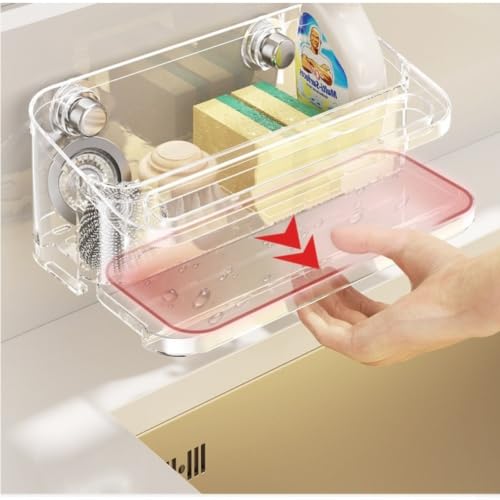 Organizador de fregadero moderno para una cocina ordenada y libre de humedad 6