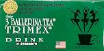 3 Ballerina Dieters Tea Extra Strength - 5 Pack (90 Tea Bags)