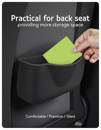 ThinsGo Silikon Aufbewahrungsbox Organizer 2. Reihe Sitzlehne Lagerung Praktische Lagerung Autozubehör