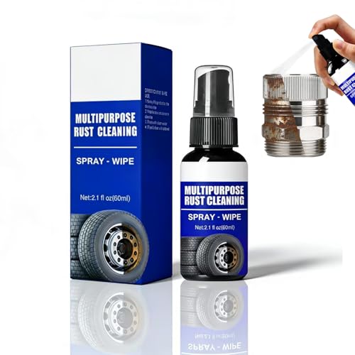 Fosoundpro Rust Remover Spray - Professional Instant Metal Derusting &