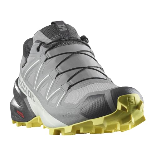 Salomon Speedcross Gore-Tex wasserdichte Damen Trail-Laufschuhe, Wetterschutz, Aggressiver Grip, Präzise Passform, Sharkskin, 40
