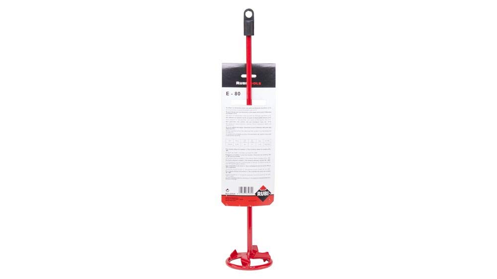 FOUET MALAXEUR RUBI MORTIER ÉPOXY E-80 TIGE HEXAGONALE -65939