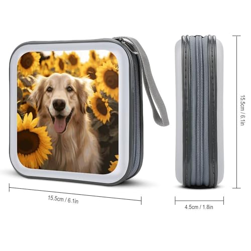 Funda para guardar DVD y evitar arañazos con su carcasa de plástico duro 3
