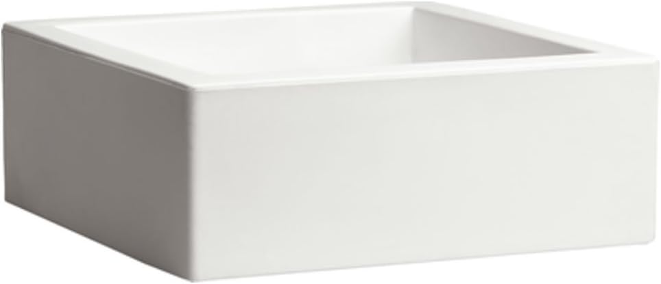 Nicoli R4440B Evolution Matt Rotational Moulding Minos Vase, White, 40 cm